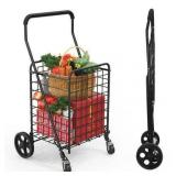 $50 Kiffler Grocery Shopping Cart with Swivel Whee