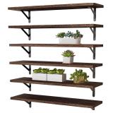 $43 YGEOMER 23.6 Inch Floating Shelves for Wall, F