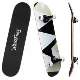 $34 WhiteFang Skateboards for Beginners, Complete