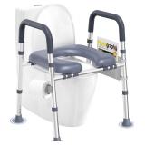 $63 HOMLAND Toilet Seat Risers for Seniors, Raised