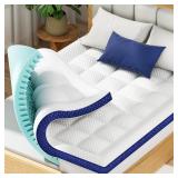 $100 BEDELITE King Dual Layer 4 Inch Memory Foam M