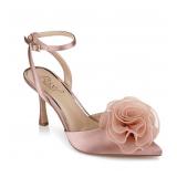25-24A1 Badgley Mischka Taylee Satin Ankle...