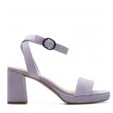 25-24A1 Clarks AmbyrLyn Bay Heeled Sandal Blue...