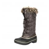 25-24A2 SZ 10, DREAM PAIRS Women's Winter Snow...