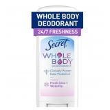 25-24D4 Secret Whole Body Deodorant Stick,...