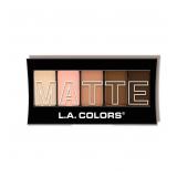 25-24D4 L.A. COLORS 5 Color Matte Eyeshadow...