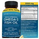 25-23D3 Triple Strength Fish Oil Omega 3 - 180...