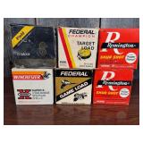 Mixed 12 Ga Shotgun Shells - 6 Boxes