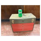 Metal 3-Drawer Toolbox