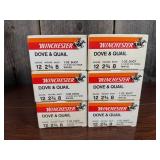 6 Boxes Winchester 12 Ga Dove & Quail
