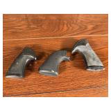 Assorted Black Synthetic Handgun Grips