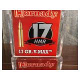 Hornady 17 HMR 17 Gr. V-MAX Ammunition