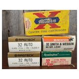 Assorted .32 Auto & .32 S&W Ammunition