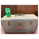 Craftsman Metal Toolbox and Contents