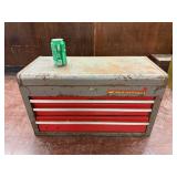 Kamei 3-Drawer Metal Toolbox with Contents