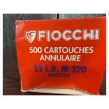 350 Rds Fiocchi Match .22 L.R. M 320