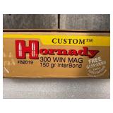 Hornady Custom 300 Win Mag Ammunition