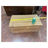 Wood Crate with Electrical Supplies