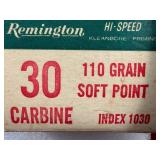 Remington .30 Carbine 110 Grain Soft Point