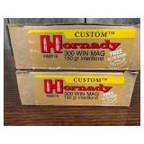 Hornady Custom 300 Win Mag Ammunition