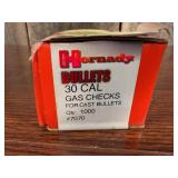 45-70 Caliber 500g Cast Bullets and Gas Checks