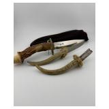 Frosts Mora Sweden Knife and Antler Tools