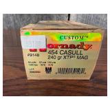 Hornady Custom 454 Casull Ammunition