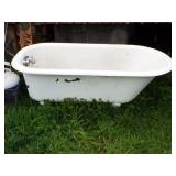 Antique Clawfoot Bathtub