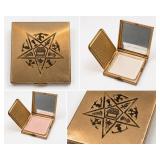Vintage masonic Compact