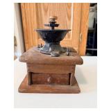 Wooden Box Coffee Grinder