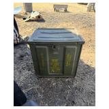 Vintage Military Metal Fuze Box