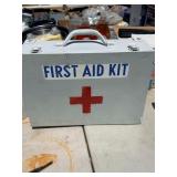 Vintage Metal First Aid Kit