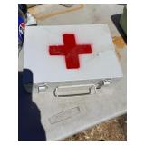 Vintage Metal First Aid Kit