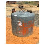Vintage Metal Fuel Can