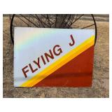 Flying J Metal Sign