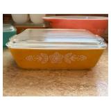 Vintage Pyrex Floral Casserole
