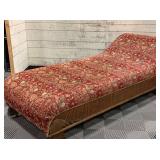 Oak Chaise Lounge