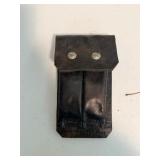 Double Leather Utility Pouch