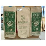 Vintage Shot Bags (Set of 3)