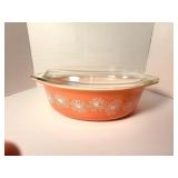 Pyrex Pink Daisy 2.5qt Casserole