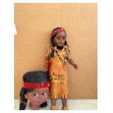 Native American Doll Set