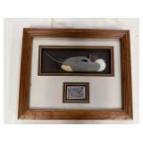Ducks Unlimited Framed Stamp Art