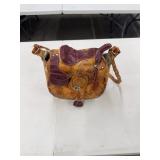 Mexican Leather Saddle Handbag