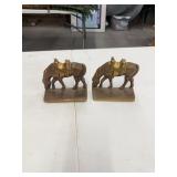 Cast Metal Horse Bookends