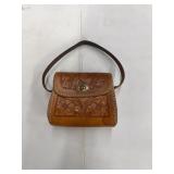 Bessie Tooled Leather Handbag