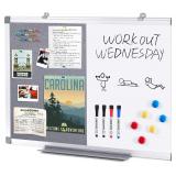Swansea Magnetic Combo Bulletin Board