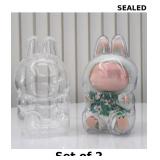 2Pcs Protective Case for Doll x2