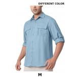 Men's UPF 50+ UV Long Sleeve Sun Protection Shirts