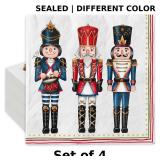 JarThenaAMCS 80Pcs Christmas Paper Napkin x4