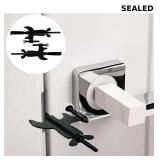 SEALED-2 Pack Portable Door Lock